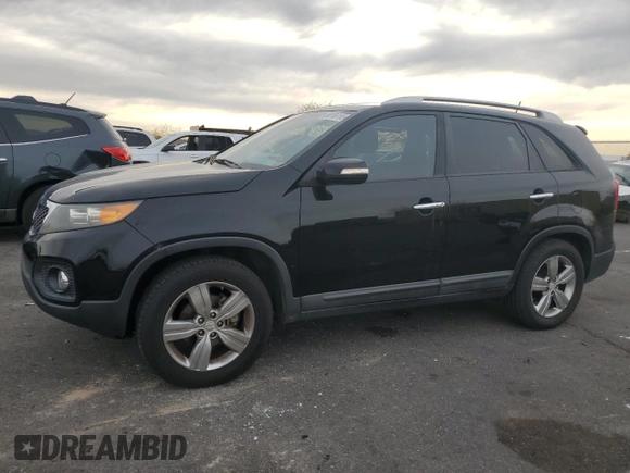 2013 Kia Sorento EX with VIN 5XYKU3A66DG363159, listed as a Copart auction lot 50256185 with 98,934 mi miles and Clean Title. Bid and sale history available at DreamBid. Image 1.