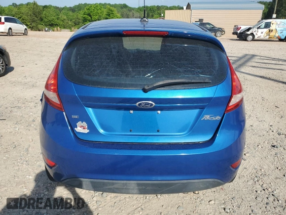 2011 Ford Fiesta SE with VIN 3FADP4EJ8BM141958, listed as a Copart auction lot 54503515 with 146,043 mi miles and Clean Title. Bid and sale history available at carsss.com. Image 6.