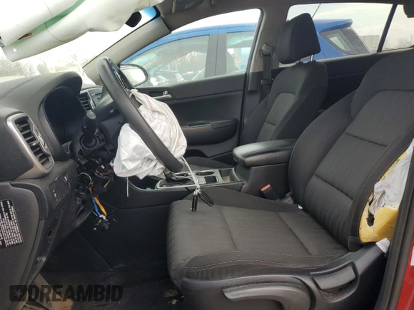 2017 Kia Sportage LX with VIN KNDPMCAC3H7188559, listed as a Copart auction lot 54020655 with 84,488 mi miles and Salvage Title. Bid and sale history available at DreamBid. Image 7.