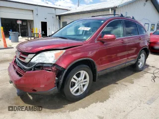 2010 Honda CR-V EX-L z VIN 5J6RE4H75AL046032, wystawiony jako Copart lot #58215715 z przebiegiem 123 230 mil mil oraz Szkoda całkowita • Salvage title. Historia ofert i sprzedaży dostępna na DreamBid. Obrazek 1.