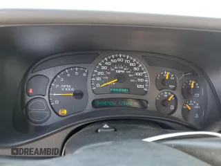 2004 GMC Sierra 1500 SLE with VIN 2GTEC19VX41275970, listed as a Copart auction lot 50577575 with 178,442 mi miles and Salvage Title. Bid and sale history available at DreamBid. Image 9.