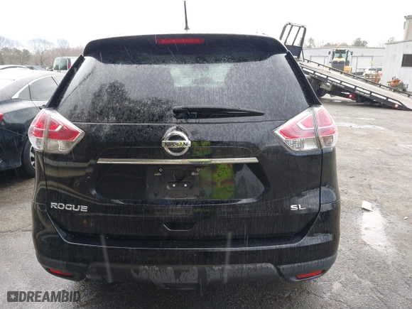 2015 Nissan Rogue S with VIN 5N1AT2MT6FC757001, listed as a IAAI auction lot 41806214 with 1 mi miles. Bid and sale history available at carsss.com. Image 15.