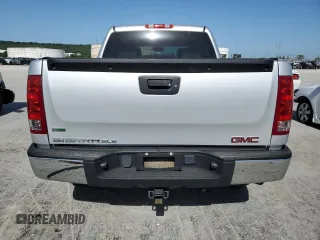 2012 GMC Sierra 1500 SLE with VIN 3GTP1VE0XCG160680, listed as a Copart auction lot 57332435 with 133,794 mi miles and Salvage title. Bid and sale history available at DreamBid. Image 6.