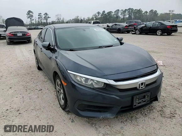 2017 Honda Civic Sedan LX with VIN 19XFC2F59HE081874, listed as a Copart auction lot 48633845 with 148,908 mi miles and Salvage Title. Bid and sale history available at carsss.com. Image 11.