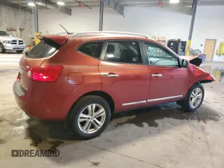 2012 Nissan Rogue S with VIN JN8AS5MV3CW363318, listed as a Copart auction lot 63020035 with 56,811 mi miles and Salvage title. Bid and sale history available at DreamBid. Image 3.