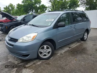 2004 Toyota Sienna CE z VIN 5TDZA23CX4S079377, wystawiony jako Copart lot #58989395 z przebiegiem 233 806 mil mil oraz Czysty tytuł • Clean title. Historia ofert i sprzedaży dostępna na DreamBid. Obrazek 1.