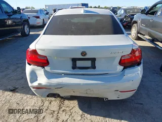 2015 BMW 2 Series 228i with VIN WBA1F5C53FV257086, listed as a IAAI auction lot 40898527 with 83,779 mi miles. Bid and sale history available at carsss.com. Image 16.