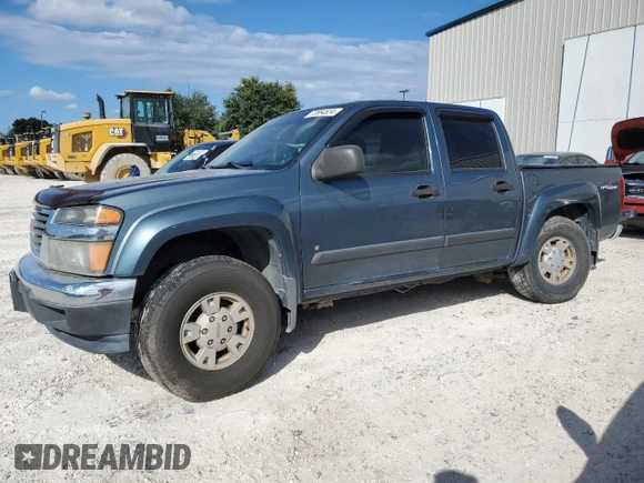2006 GMC Canyon SLE2 with VIN 1GTDS136968225030, listed as a Copart auction lot 72884524 with 111,602 mi miles and Salvage Title. Bid and sale history available at carsss.com. Image 1.
