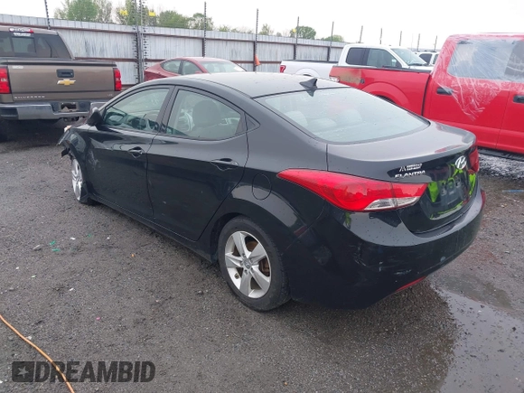 2013 Hyundai Elantra Limited z VIN 5NPDH4AE7DH371094, wystawiony jako IAAI lot #41912413 z przebiegiem 159 685 mil mil oraz . Historia ofert i sprzedaży dostępna na DreamBid. Obrazek 3.