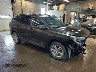 2020 GMC Terrain SLE with VIN 3GKALTEV8LL145266, listed as a Copart auction lot 61656315 with 31,898 mi miles and Salvage title. Bid and sale history available at DreamBid. Image 2.