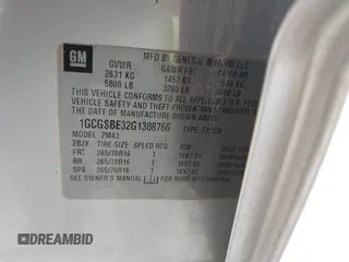 2016 Chevrolet Colorado 2WD WT с VIN 1GCGSBE32G1308766, выставлен на аукционе IAAI как лот 42254817 с пробегом 129 025 миль миль и . История ставок и продаж доступна на DreamBid. Изображение 9.