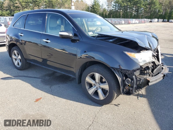 2013 Acura MDX with VIN 2HNYD2H22DH500813, listed as a Copart auction lot 52652285 with 175,244 mi miles and Non repairable. Bid and sale history available at DreamBid. Image 4.