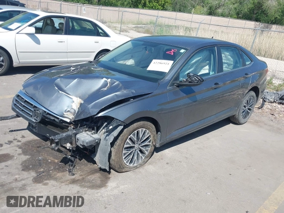 2021 Volkswagen Jetta S with VIN 3VWC57BU3MM065769, listed as a IAAI auction lot 42286921 with 59,128 mi miles and . Bid and sale history available at DreamBid. Image 2.