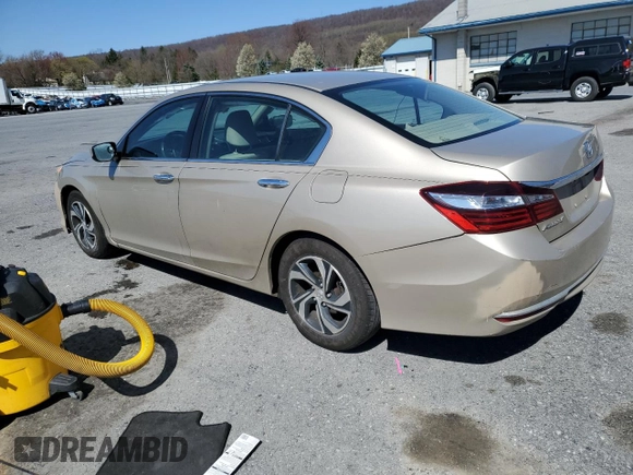 2016 Honda Accord Sedan LX with VIN 1HGCR2F37GA123090, listed as a Copart auction lot 52642525 with 133,997 mi miles and Salvage Title. Bid and sale history available at carsss.com. Image 2.