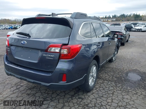 2017 Subaru Outback Premium with VIN 4S4BSAHC6H3422772, listed as a IAAI auction lot 41848110 with 129,280 mi miles and . Bid and sale history available at DreamBid. Image 4.
