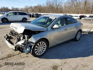2011 Buick Regal CXL RL1 with VIN W04GN5EC5B1066860, listed as a Copart auction lot 85135974 with 128,587 mi miles and Salvage Title. Bid and sale history available at carsss.com. Image 1.