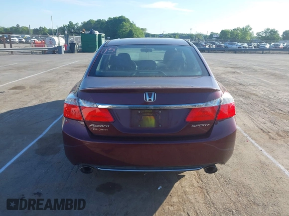 2015 Honda Accord Sport with VIN 1HGCR2F50FA117874, listed as a IAAI auction lot 42136595 with 152,240 mi miles and . Bid and sale history available at DreamBid. Image 16.