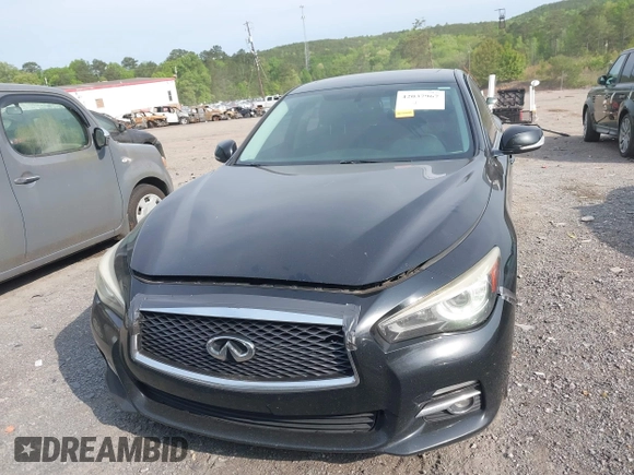 2015 Infiniti Q50 Premium with VIN JN1BV7AP5FM352834, listed as a IAAI auction lot 42037967 with 271,362 mi miles. Bid and sale history available at carsss.com. Image 12.