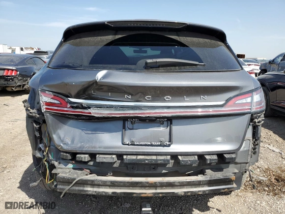 2021 Lincoln Nautilus Reserve with VIN 2LMPJ8KP6MBL02871, listed as a Copart auction lot 48906005 with 92,852 mi miles and Salvage Title. Bid and sale history available at carsss.com. Image 6.