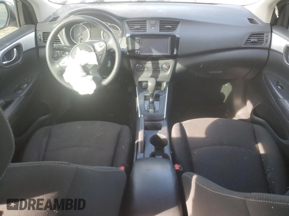 2019 Nissan Sentra S with VIN 3N1AB7AP1KY247638, listed as a Copart auction lot 88801945 with 68,912 mi miles and Salvage Title. Bid and sale history available at carsss.com. Image 8.