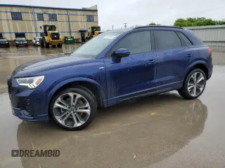 2022 Audi Q3 S line Premium Plus with VIN WA1EECF36N1062783, listed as a Copart auction lot 51578425 with 110,454 mi miles and Clean title. Bid and sale history available at DreamBid. Image 1.