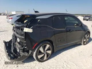 2019 BMW i3 with VIN WBY8P4C54K7D03050, listed as a Copart auction lot 76057684 with 31,858 mi miles and Salvage Title. Bid and sale history available at carsss.com. Image 3.