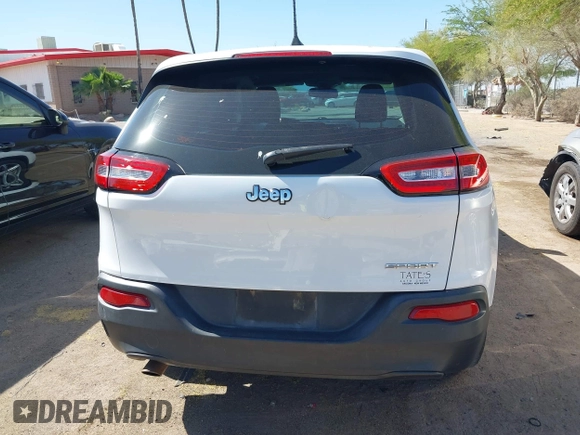 2016 Jeep Cherokee Altitude with VIN 1C4PJLAB2GW212337, listed as a IAAI auction lot 42148601 with 156,012 mi miles and . Bid and sale history available at DreamBid. Image 16.