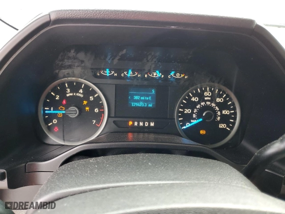2017 Ford F-150 XL with VIN 1FTEW1CG7HFA47697, listed as a Copart auction lot 80430904 with 129,423 mi miles and Salvage Title. Bid and sale history available at carsss.com. Image 9.