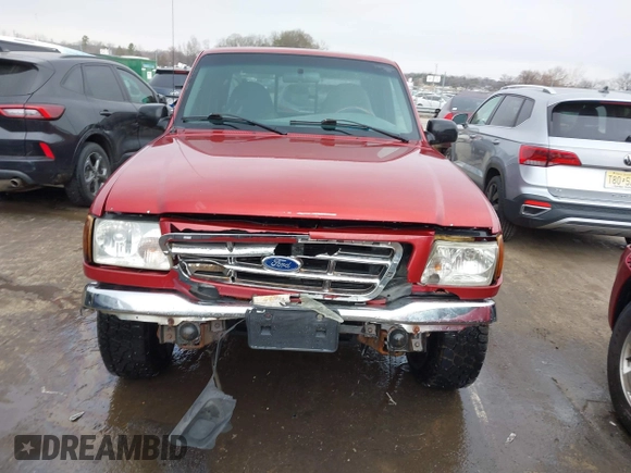2001 Ford Ranger XL with VIN 1FTYR14V01TA90433, listed as a IAAI auction lot 41613230 with 190,368 mi miles. Bid and sale history available at carsss.com. Image 11.