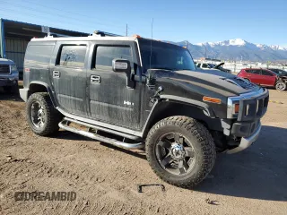 2008 Hummer H2 SUV with VIN 5GRGN23888H108830, listed as a Copart auction lot 82660574 with 180,197 mi miles and Salvage Title. Bid and sale history available at carsss.com. Image 4.