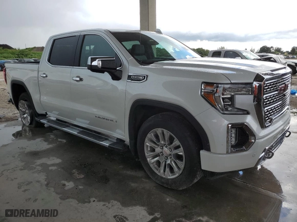 2020 GMC Sierra 1500 Denali with VIN 3GTP8FEDXLG382723, listed as a Copart auction lot 71766474 with 54,872 mi miles and Non Repairable. Bid and sale history available at carsss.com. Image 4.