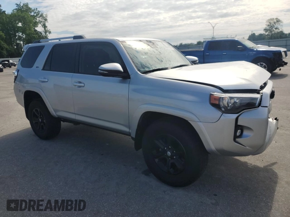 2022 Toyota 4Runner SR5 Premium with VIN JTENU5JR8N6032893, listed as a Copart auction lot 56591825 with 40,720 mi miles and Salvage title. Bid and sale history available at DreamBid. Image 4.
