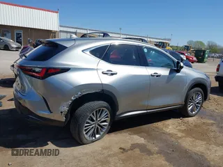 2025 Lexus NX with VIN JTJHKCEZ1S2049993, listed as a IAAI auction lot 41999283 with 2,825 mi miles. Bid and sale history available at carsss.com. Image 14.