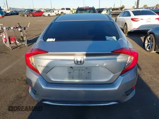 2019 Honda Civic Sedan LX with VIN 2HGFC2F66KH550182, listed as a IAAI auction lot 41861965 with 160,344 mi miles. Bid and sale history available at carsss.com. Image 16.
