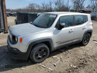 2017 Jeep Renegade Sport z VIN ZACCJAAB5HPE50507, wystawiony jako Copart lot #47966295 z przebiegiem 119 431 mil mil oraz Czysty tytuł • Clean title. Historia ofert i sprzedaży dostępna na DreamBid. Obrazek 1.