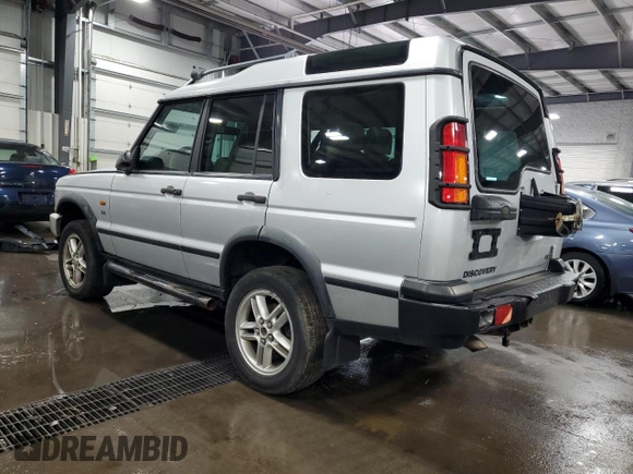 2003 Land Rover Discovery with VIN SALTY16493A801832, listed as a Copart auction lot 58690064 with 125,569 mi miles and Salvage Title. Bid and sale history available at DreamBid. Image 2.