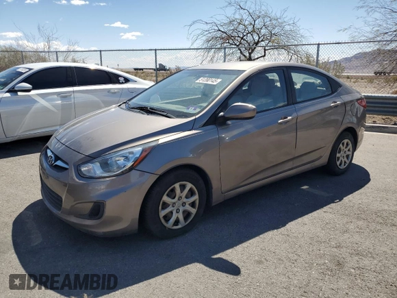 2013 Hyundai Accent GLS with VIN KMHCT4AE1DU406868, listed as a Copart auction lot 51390145 with 92,667 mi miles and Salvage Title. Bid and sale history available at carsss.com. Image 1.