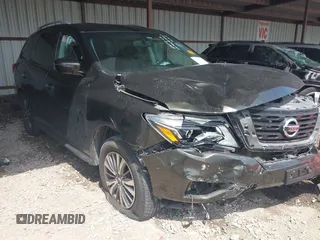 2017 Nissan Pathfinder Platinum with VIN 5N1DR2MM6HC624987, listed as a IAAI auction lot 42485249 with 130,489 mi miles and . Bid and sale history available at DreamBid. Image 1.