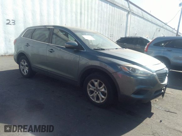 2013 Mazda CX-9 Touring with VIN JM3TB3CV9D0410518, listed as a IAAI auction lot 37226058 with 89,568 mi miles. Bid and sale history available at carsss.com. Image 1.