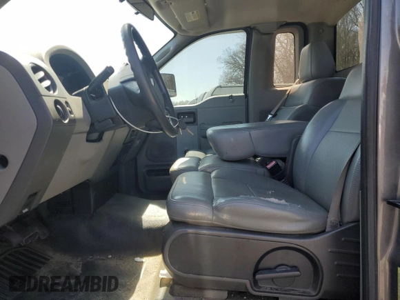 2005 Ford F-150 XL with VIN 1FTRF12215NB69528, listed as a Copart auction lot 51614365 with 160,349 mi miles and Salvage title. Bid and sale history available at DreamBid. Image 7.