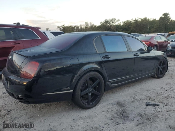 2006 Bentley Continental Flying Spur with VIN SCBBR53W06C031884, listed as a Copart auction lot 76544954 with 79,639 mi miles and Salvage Title. Bid and sale history available at carsss.com. Image 3.