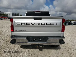 2022 Chevrolet Silverado 1500 LT with VIN 2GCPACED0N1502138, listed as a Copart auction lot 50809735 with 0 mi miles and Salvage Title. Bid and sale history available at carsss.com. Image 6.