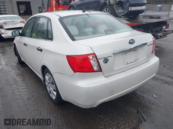 2008 Subaru Impreza Sedan (Natl) i w/Premium Pkg with VIN JF1GE61678H502027, listed as a IAAI auction lot 41976204 with 107,381 mi miles. Bid and sale history available at carsss.com. Image 3.