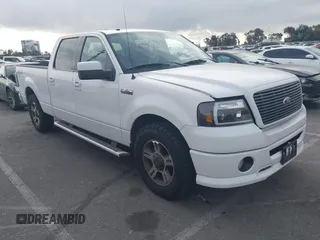 2008 Ford F-150 XLT with VIN 1FTPW12598KC36819, listed as a IAAI auction lot 41703359 with 177,560 mi miles. Bid and sale history available at carsss.com. Image 1.