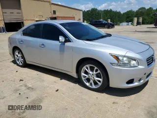 2013 Nissan Maxima SV with VIN 1N4AA5AP8DC801800, listed as a Copart auction lot 63450925 with 222,105 mi miles and Salvage title. Bid and sale history available at DreamBid. Image 4.