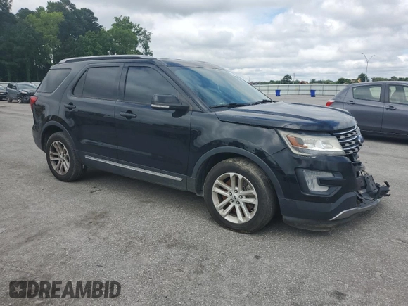 2017 Ford Explorer XLT z VIN 1FM5K7D80HGC17927, wystawiony jako Copart lot #58684995 z przebiegiem 108 027 mil mil oraz Czysty tytuł • Clean title. Historia ofert i sprzedaży dostępna na DreamBid. Obrazek 4.