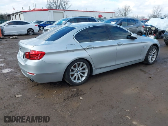 2014 BMW 5 Series 535i xDrive with VIN WBA5B3C52ED537121, listed as a IAAI auction lot 41678763 with 126,979 mi miles and . Bid and sale history available at carsss.com. Image 4.