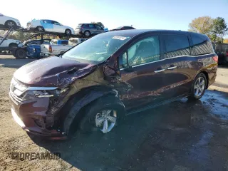 2019 Honda Odyssey EX z VIN 5FNRL6H57KB087417, wystawiony jako Copart lot #83984874 z przebiegiem 89 909 mil mil oraz Szkoda całkowita • Salvage title. Historia ofert i sprzedaży dostępna na DreamBid. Obrazek 1.