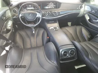 2017 Mercedes-Benz S 550e with VIN WDDUG6DB7HA314672, listed as a Copart auction lot 87162074 with 111,848 mi miles and Salvage Title. Bid and sale history available at DreamBid. Image 8.