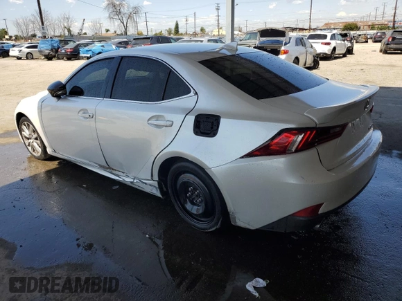 2016 Lexus IS 200t z VIN JTHBA1D28G5016577, wystawiony jako Copart lot #52045345 z przebiegiem 122 978 mil mil oraz Szkoda całkowita • Salvage title. Historia ofert i sprzedaży dostępna na DreamBid. Obrazek 2.